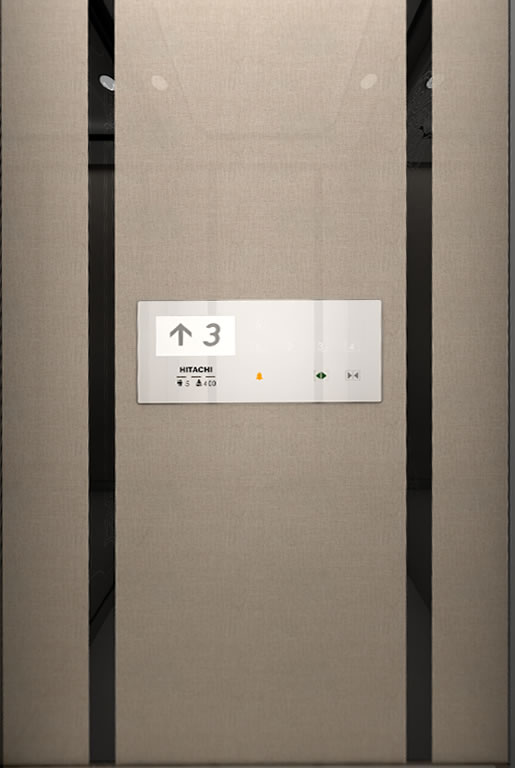 电梯轿厢装潢的右部图片预览